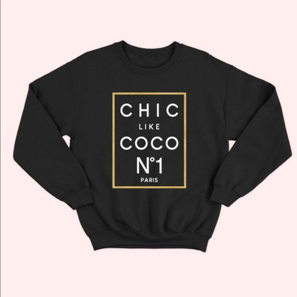 Chic Like Coco Graphic sweatshirt - Picture 4 of 4